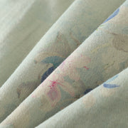 Buddha Stones Frog-button Flower Pattern Crew Neck Thickened Cotton Long Sleeve Women's Coat  - image 19