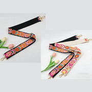 Buddha Stones Multicolor Flower Embroidery Adjustable Handbags Crossbody Shoulder Bag Straps - image 7