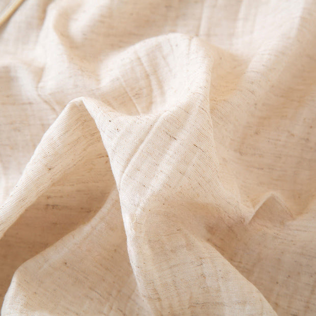 Buddha Stones 2pcs Colorful Floral Butterfly Long Sleeve V-Neck Shirt Pants Cotton Pajamas Set With Pockets - image 3