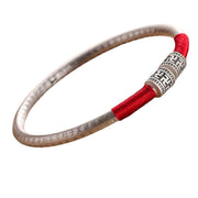 FREE Today: Good Fortune Tibet Om Mani Padme Hum Red String Bracelet Bangle FREE FREE 8