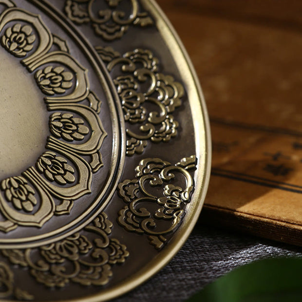 Buddha Stones Lotus Dragon Phoenix Eight Auspicious Symbols Zinc Alloy Incense Stick Holder Healing Incense Burner Decoration (Extra 35% Off | USE CODE: FS35) - image 3