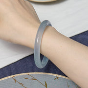 Buddha Stones Inner Peace And Stress Relief Aquamarine Jade Blue Bracelet Bangle Bundle Bundle BS 6