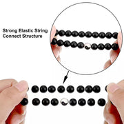 Buddha Stones 3pcs Natural White Turquoise Frosted Stone Bead Yin Yang Wealth Bracelet (Extra 35% Off | USE CODE: FS35) - image 11