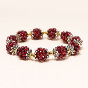 Buddha Stones "All the best for Vitality and Passion" Garnet Bracelet Includes Gift Message Card - image 9