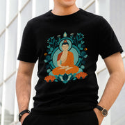 Buddha Stones Lotus Buddha Meditation Tee T-shirt