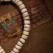Buddha Stones Tibetan Natural Yak Bone The Lord Of The Corpse Forest Dice Chinese Zodiac Nine Palaces Eight Diagrams Strength Wrist Mala (Extra 30% Off | USE CODE: FS30) - image 4