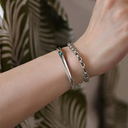 Buddha Stones 925 Sterling Silver Om Mani Padme Hum Carved Design Creativity Metal Bracelet (Extra 30% Off | USE CODE: FS30) - image 14