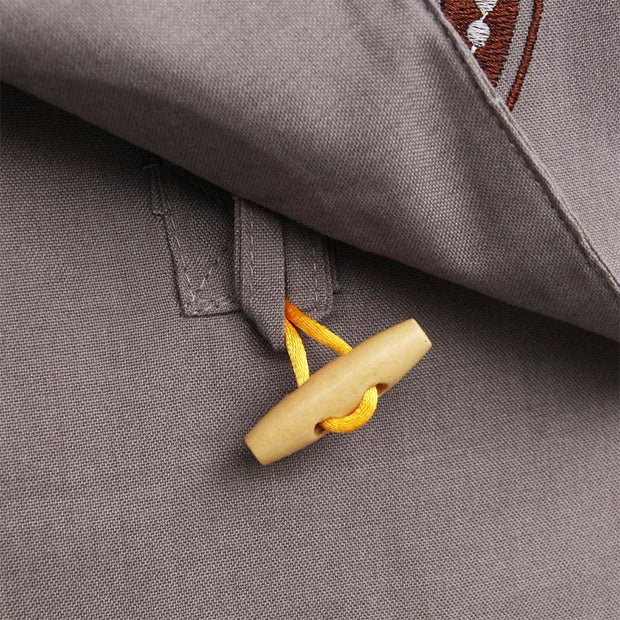 Buddha Stones Lotus Embroidered Spiritual Mind Practice Cotton Shoulder Bag Crossbody Bag - image 7