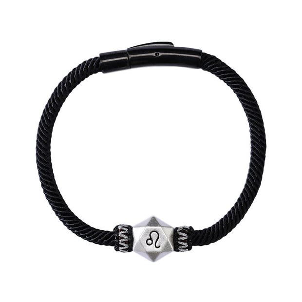 Buddha Stones 999 Sterling Silver 12 Constellations of the Zodiac Protection Handmade String Bracelet (Extra 35% Off | USE CODE: FS35) - image 12