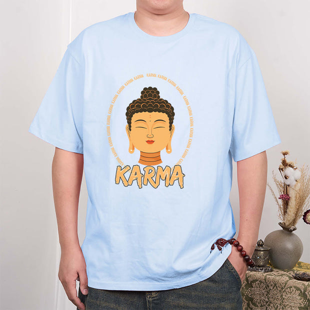 Buddha Stones Karma Buddha Tee T-shirt T-Shirts BS 9