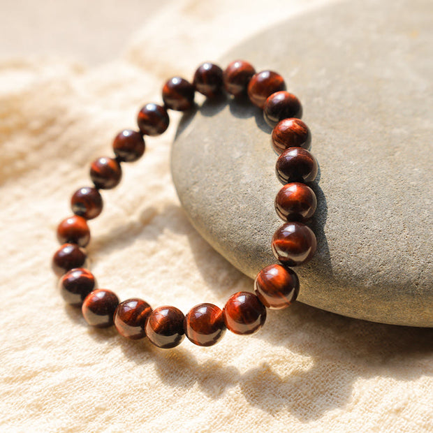 Buddha Stones Natural Tiger Eye Healing Bead Bracelet