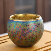 Buddha Stones Colorful Ceramic Teacup Tea Cups - 7cm*5.7cm*135ml - image 6
