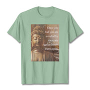 Buddha Stones Once You Feel You Are Avoided Tee T-shirt T-Shirts BS PaleGreen 2XL