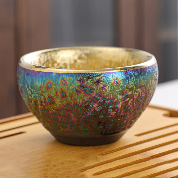 Buddha Stones Colorful Ceramic Teacup Tea Cups - 9.5cm*5.5cm*200ml - image 27