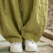 Buddha Stones Retro Tie Dye Harem Pants Casual Women's Yoga Pants With Pockets Harem Pants BS 57