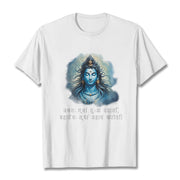 Buddha Stones Sanskrit Mahadev Comes To Your Aid Tee T-shirt T-Shirts BS White 2XL