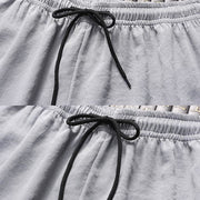 Buddha Stones Fu Character Tang Suit Hanfu Traditional Uniform Short Sleeve Top Pants Clothing Men's Set Men's Meditation Cloth BS 16