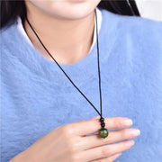 Buddha Stones Tibetan Buddhism Ancient Heart Sutra Necklace