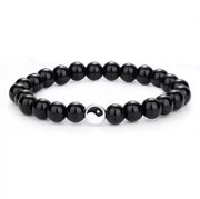 Buddha Stones 3pcs Natural White Turquoise Frosted Stone Bead Yin Yang Wealth Bracelet (Extra 35% Off | USE CODE: FS35) - image 10