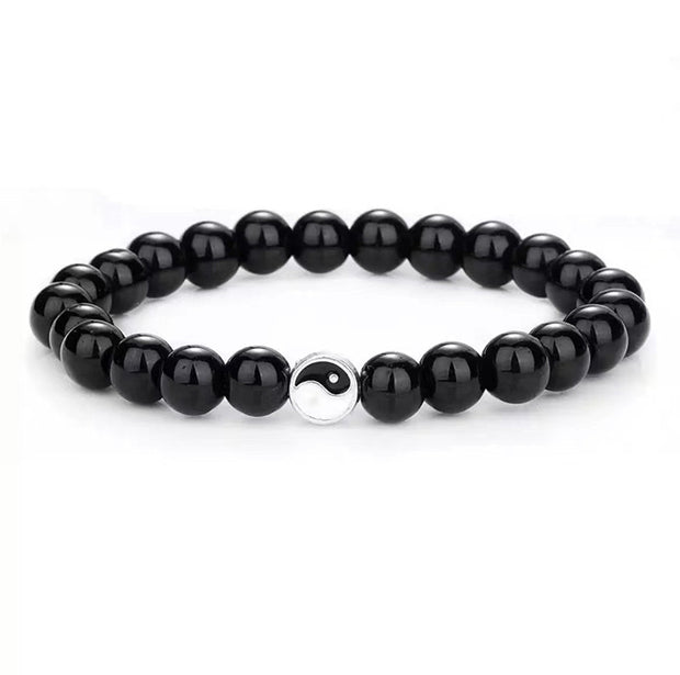 Buddha Stones 3pcs Natural White Turquoise Frosted Stone Bead Yin Yang Wealth Bracelet (Extra 35% Off | USE CODE: FS35) - image 10