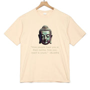 Buddha Stones How People Treat You Is Their Karma Buddha Tee T-shirt T-Shirts BS 31