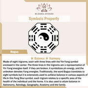 Buddha Stones Natural Jade FengShui Bagua Yin Yang Prosperity Necklace Pendant