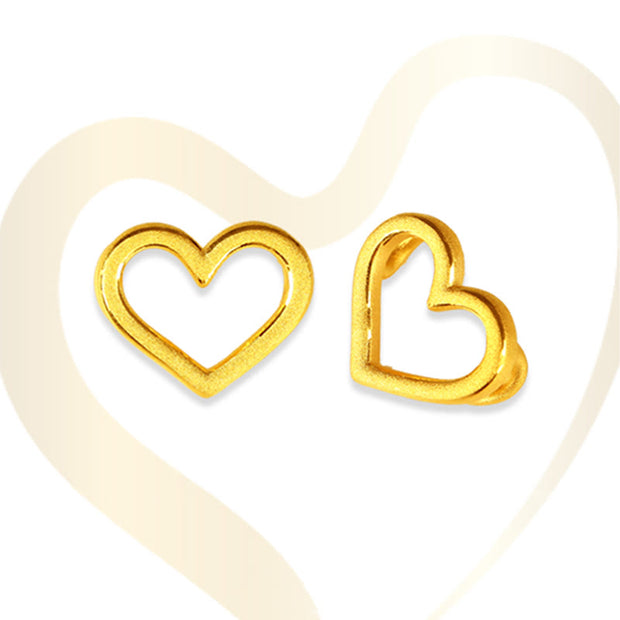 Buddha Stones 999 Gold Love Heart Protection Handmade Child Adult Couple Bracelet