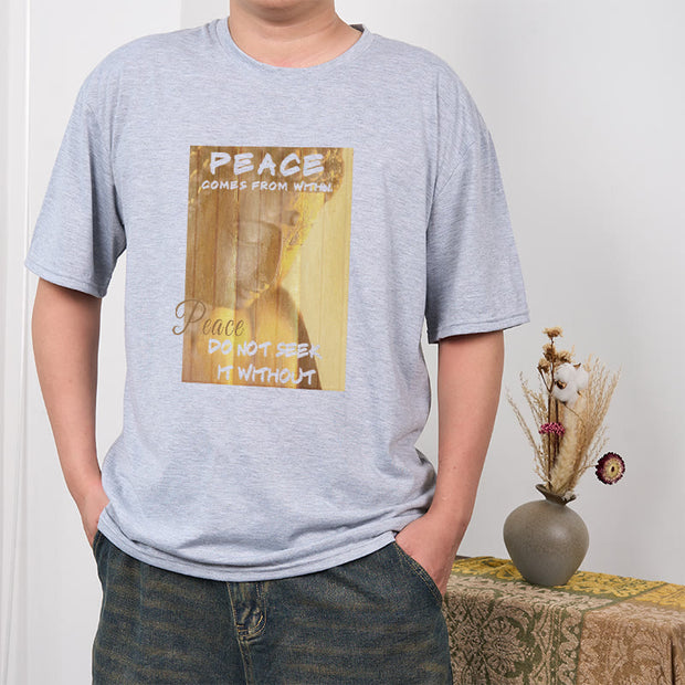 Buddha Stones Peace Comes From Within Tee T-shirt T-Shirts BS 20