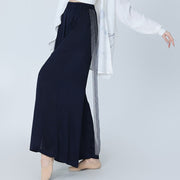 Buddha Stones 2Pcs Classical Dance Clothing Zen Tai Chi Meditation Clothing Cotton Top Pants Women's Set Clothes BS 22