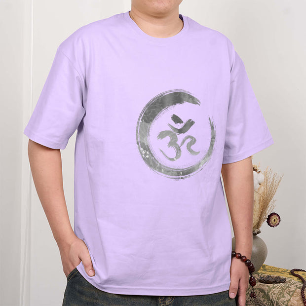 Buddha Stones OM Mantra Sanskrit Tee T-shirt T-Shirts BS 15