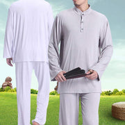 Buddha Stones Meditation Prayer Spiritual Zen Tai Chi Practice Yoga Clothing Men's Set Clothes BS 8