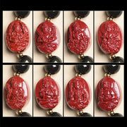 Buddha Stones Chinese Zodiac Natal Buddha Natural Black Obsidian Cinnabar Purification Bracelet (Extra 35% Off | USE CODE: FS35) - image 33