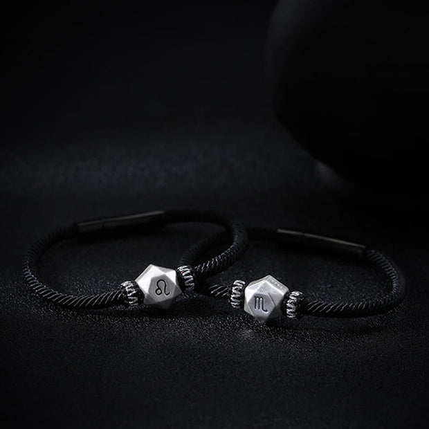 Buddha Stones 999 Sterling Silver 12 Constellations of the Zodiac Protection Handmade String Bracelet (Extra 35% Off | USE CODE: FS35) - image 9
