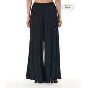 Buddha Stones Solid Color Loose Modal Wide Leg Pants With Pockets 5