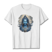Buddha Stones OM NAMAH SHIVAYA Buddha Tee T-shirt T-Shirts BS White 2XL