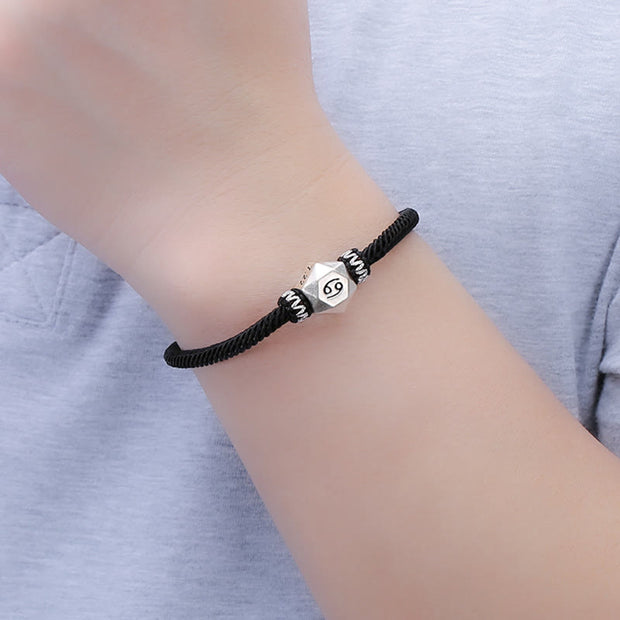 Buddha Stones 999 Sterling Silver 12 Constellations of the Zodiac Protection Handmade String Bracelet (Extra 35% Off | USE CODE: FS35) - image 7