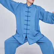 Buddha Stones Meditation Zen Prayer Spiritual Tai Chi Qigong Practice Unisex Embroidery Clothing Set (Extra 30% Off | USE CODE: FS30) - image 20