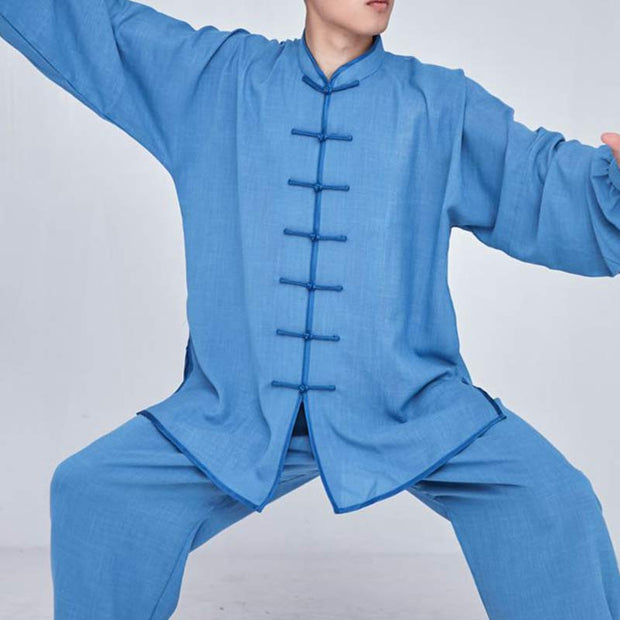 Buddha Stones Meditation Zen Prayer Spiritual Tai Chi Qigong Practice Unisex Embroidery Clothing Set (Extra 30% Off | USE CODE: FS30) - image 20