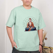Buddha Stones Sanskrit Heart Sutra Form Is No Other Than Emptiness Tee T-shirt T-Shirts BS 15
