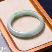 Buddha Stones Bring Good Luck Green Jade Bracelet Bangle Bundle