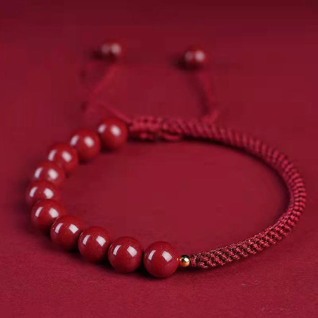 Buddha Stones Natural Cinnabar King Kong Knot Blessing String Bracelet (Extra 35% Off | USE CODE: FS35) - image 13