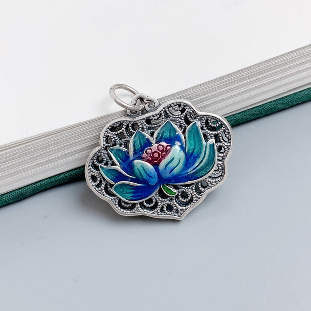 Buddha Stones Lotus Auspicious Cloud New Beginning Necklace Pendant Ring (Extra 30% Off | USE CODE: FS30) - image 4