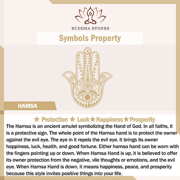 Buddha Stones Evil Eye Hamsa Symbol Blessing Luck Chain Necklace Pendant (Extra 35% Off | USE CODE: FS35) - image 12