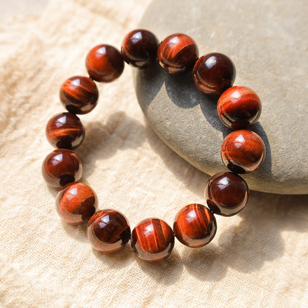 Buddha Stones Natural Tiger Eye Healing Bead Bracelet