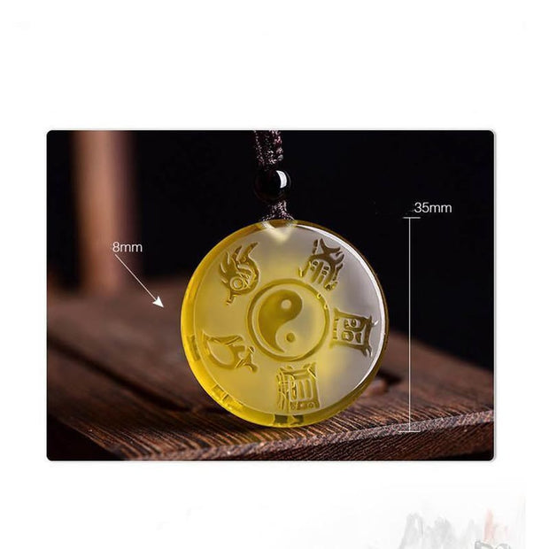 FREE Today: Feng Shui Liuli Yin Yang Protection Balance Pendant Necklace - image 12