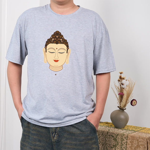 Buddha Stones Meditation Buddha Tee T-shirt T-Shirts BS 20