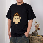 Buddha Stones Meditation Buddha Tee T-shirt T-Shirts BS 6