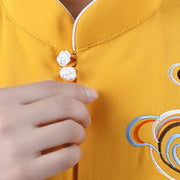 Buddha Stones Auspicious Clouds Embroidery Meditation Prayer Spiritual Zen Tai Chi Qigong Practice Unisex Clothing Set (Extra 30% Off | USE CODE: FS30) - image 12