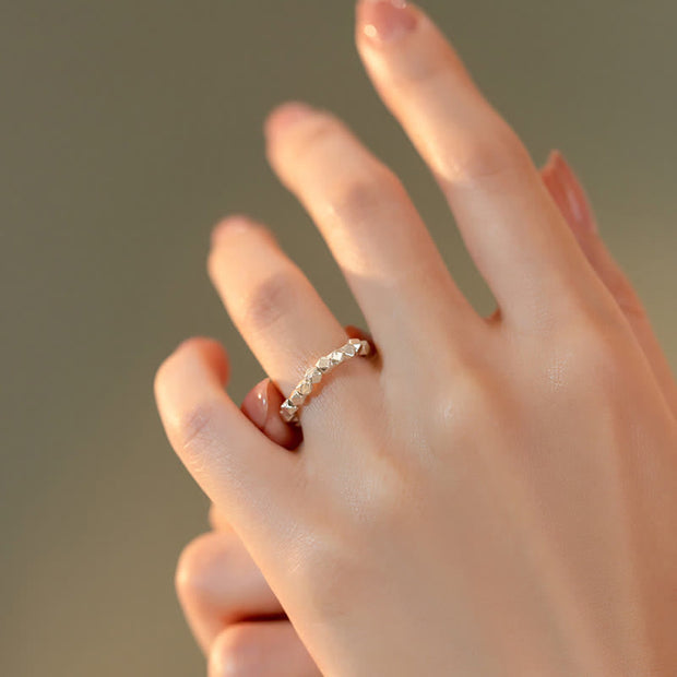 Buddha Stones 925 Sterling Silver Beaded Blessing Ring (Extra 35% Off | USE CODE: FS35) - image 5