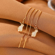 Buddha Stones 925 Sterling Silver Year of the Rabbit Hetian White Jade Happiness Drop Earrings (Extra 35% Off | USE CODE: FS35) - image 3